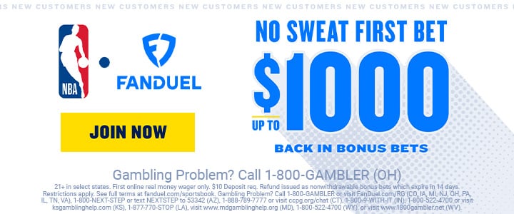 Fanduel promo code no sweat bet