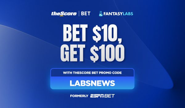 Register with theScore Bet promo code LABSNEWS and claim a $100 bonus offer for any game.