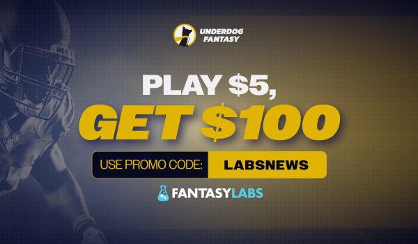 Sign up with the Underdog promo code to claim a $100 bonus for NFL picks from Bills vs. Texans TNF.