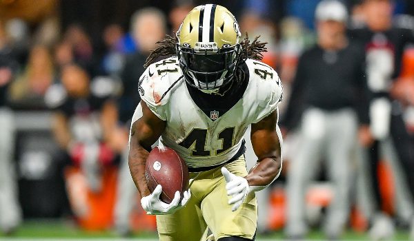 Use the Caesars Sportsbook promo code LABSNEWS1000 to sign up and bet on Alvin Kamara and the Broncos-Saints TNF game.