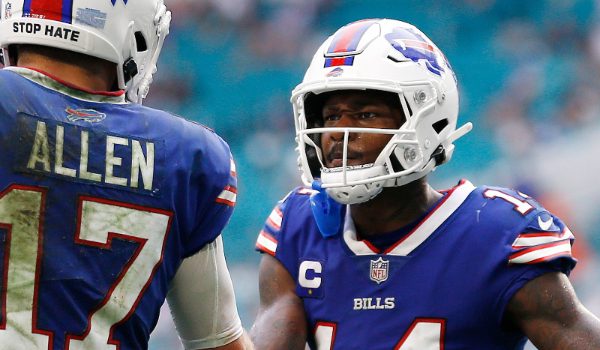 josh allen and stefon diggs of the buffalo bills