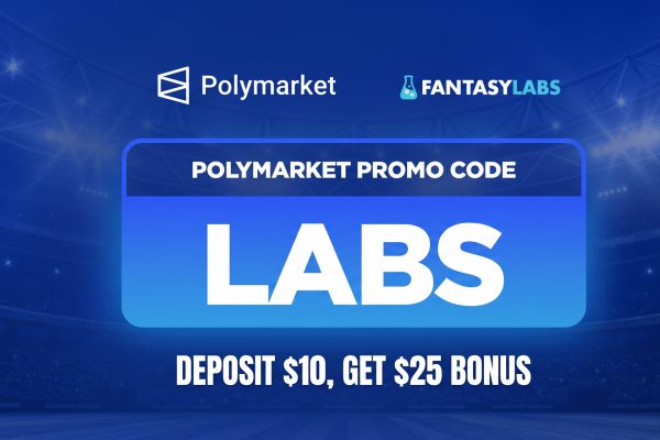 Use the Polymarket promo code LABS to deposit $10, get $25 in bonuses, and trade Sports Equinox Player Props on NFL, MLB, NBA and NHL games Oct. 26.